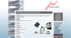 Desktop Screenshot of jwsprings.com